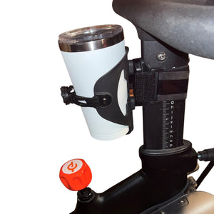 Bicycle Water Bottle Cage, ABC Cage with Anywhere Cage Strap Adapter, Adjustable Bottle Cage for Bike - Escondido eBike Super Shop