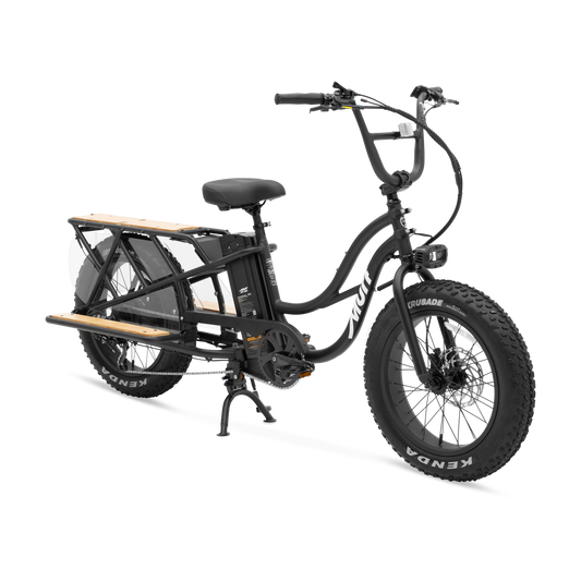 eBike Murf Higgs Cargo Product Image Obsidian Black 1