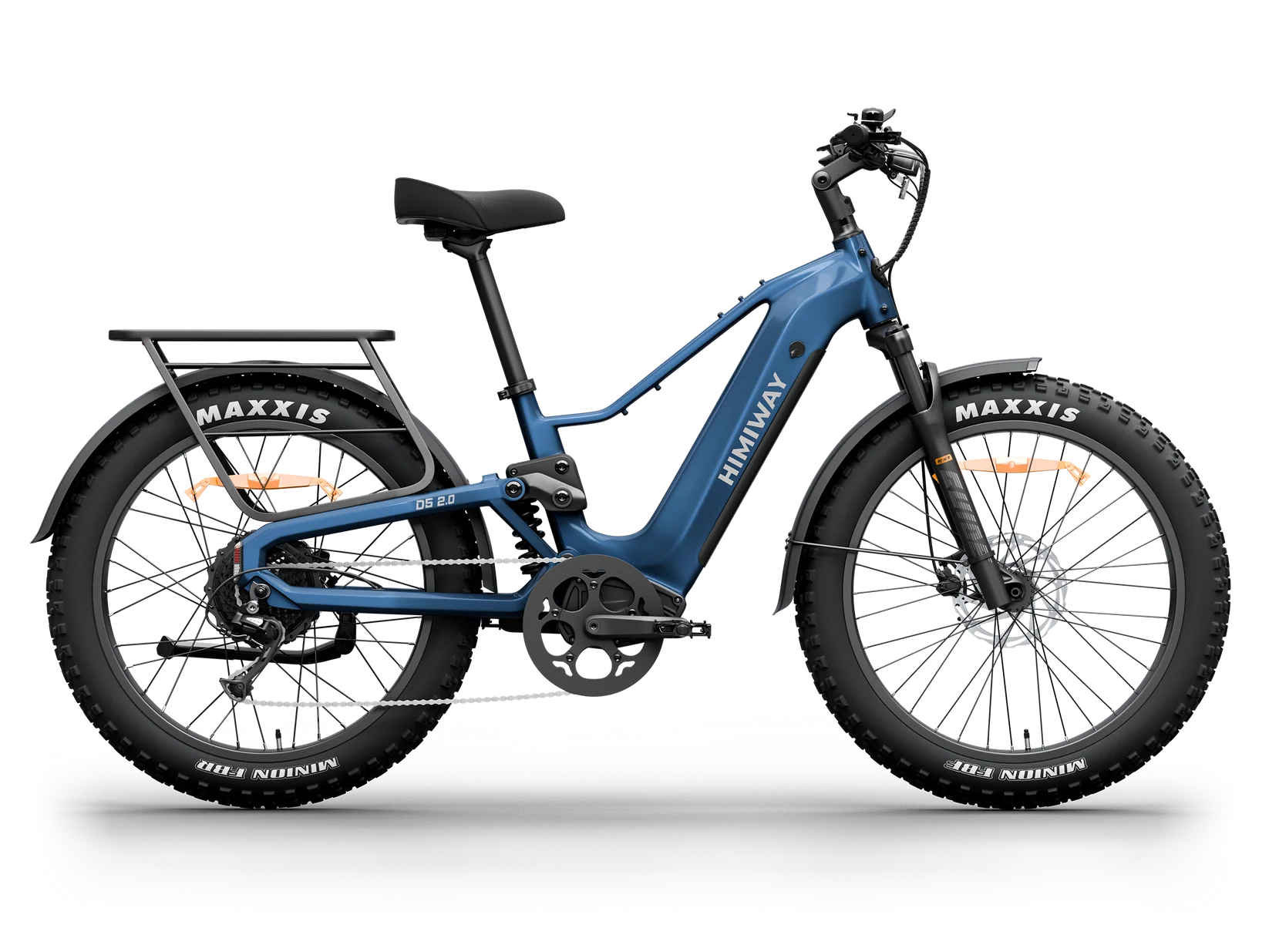 Himiway D5 2.0 Electric Bike Olive Green / 15Ah+20Ah / Regular / 5'1