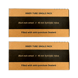 26x4 Fat Tire Self Sealing Bicycle Tube - Schrader Valve - Heavy Duty E - Bike Tube - Accessories - 210000001319 eBike Super Shop