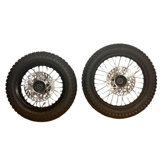 eMOTO Wheel Set for Tuttio Soleil 01 - Shinko 241 Tires