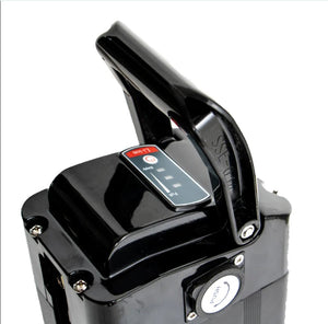 48V 15AH eBike Battery - Silver Fish/Seat Tube Style Battery - 3 Pin XLR for Coastal Cruiser - Parts - 210000001325 eBike Super Shop