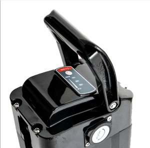 52V 17.5AH eBike Battery - Silver Fish/Seat Tube Style Battery - Single Pin Port for Coastal Cruiser - batteries - 52V-17.5AH-BTTRY eBike Super Shop