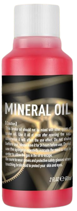 eBike Brake Fluid - Red Mineral Oil 60mL