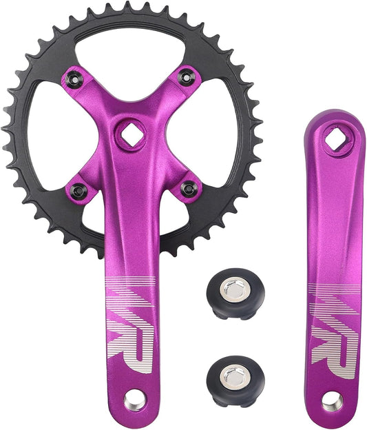 eBike Crank Set - 42T 170mm - Purple