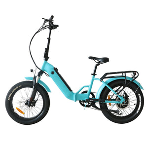750w Folding Step Thru 20x3 Electric Bike - Folding Bike - 210000000846 eBike Super Shop