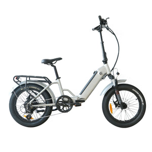 750w Folding Step Thru 20x3 Electric Bike - Folding Bike - 210000000848 eBike Super Shop