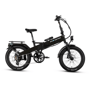 Tempest Grey LECTRIC XP4 eBike, 750W Step Over model, side view, product image