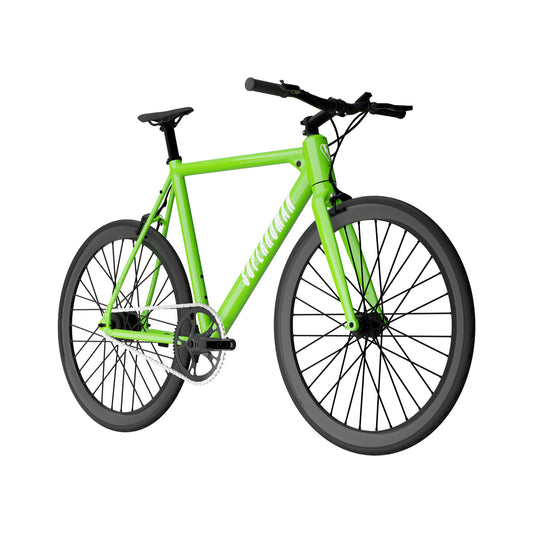 Superhuman Babymaker II Classic electric road bike in Atomic Green