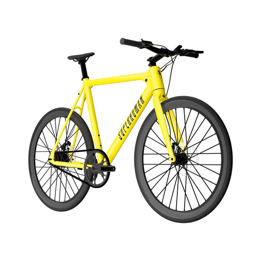 Superhuman Babymaker II Pro electric road bike in Yellow