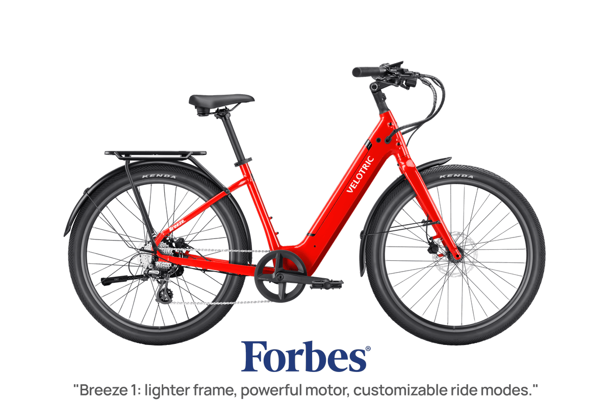 eBike Velotric Breeze 1 Product Image Classic Scarlet 2