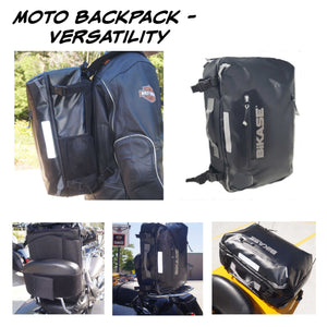 Moto Backpack - Mountable on your Rack or Sissy Bar - Escondido eBike Super Shop