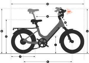 A sleek black Urtopia Carbon Joy eBike displayed on a white background, showcasing its lightweight carbon frame and modern design.