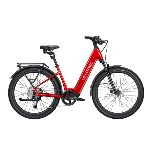 eBike Velotric Discover 3 Product Image Cherry Crimson 1
