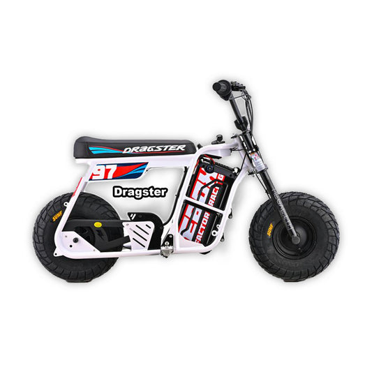 eMOTO Stomp Ebox Dragster - White