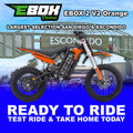 eMOTO Stomp Ebox 2.0 V2 - Orange - Ready to Ride