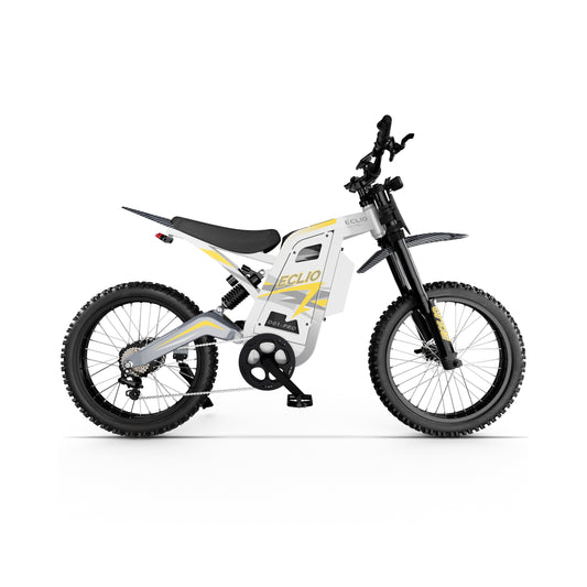 eMOTO Eclio Terrn 2 Pro - White - Ready to Ride