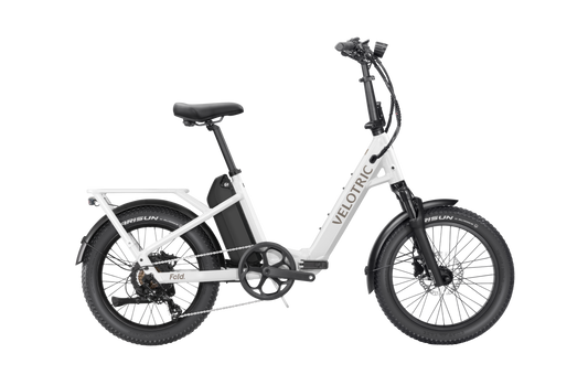 eBike Velotric Fold 1 Plus Product Image Pearl White 2