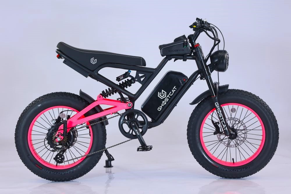 eMOTO GHOSTCAT F3.2 - Hot Pink - Ready to Ride