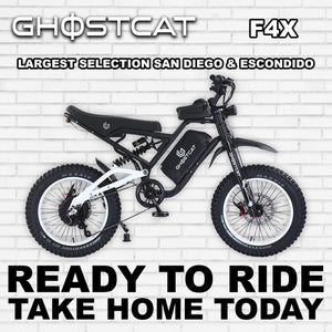 GhostCat F4X - White - Ready to Ride -- Ready to Ride graphic