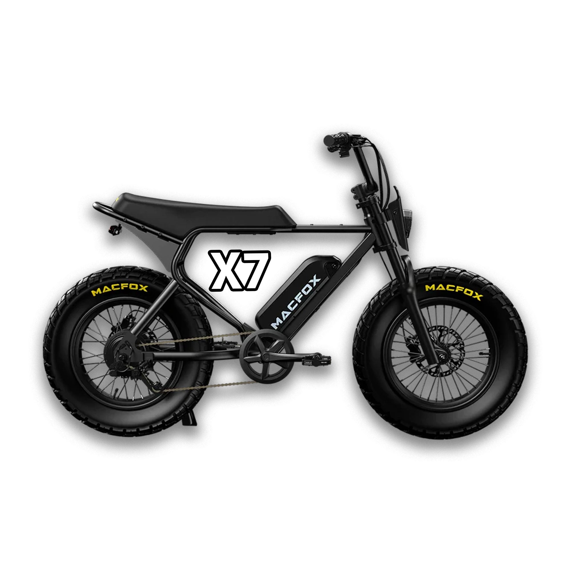 eBike Macfox X7 - Black - Ready to Ride