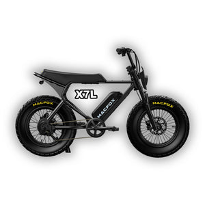 eBike Macfox X7L - Black - Ready to Ride - Escondido eBike Super Shop eBike Store in North County San Diego