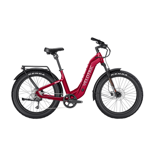 eBike Velotric Nomad 2 Product Image Cranberry 1