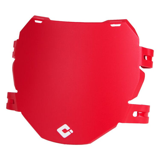 eMOTO Number Plate - ODI Downhill Number Plate - Red