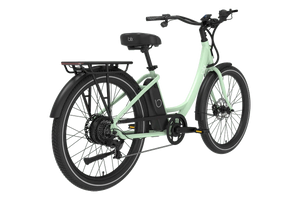 Blix Sol X Step Over electric beach cruiser eBike in blue, 750W motor, commuter style, product image