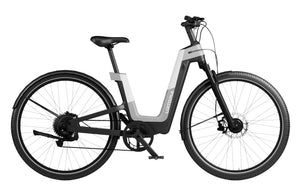 Urtopia Fusion GT eBike in Vital Orange color, shown in its box with packaging, product image labeled "In Box Orange 294770"