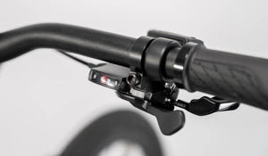 Urtopia Carbon1 Pro eBike in matte black, shown in its box