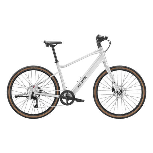 eBike Velotric Tempo High Step Product Image Lightning Silver 1