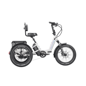 eTrike Velotric Triker Product Image Pearl White 1