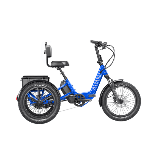eTrike Velotric Triker Product Image Electric Blue 1