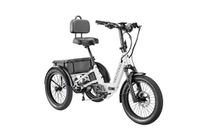 eTrike Velotric Triker Product Image Pearl White 3