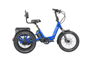 eTrike Velotric Triker Product Image Electric Blue 2