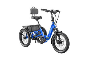 eTrike Velotric Triker Product Image Electric Blue 3