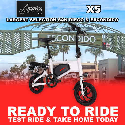 eBike Ampira X5 - White - Ready to Ride