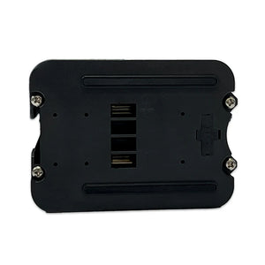 48V 15AH Silverfish battery with black and silver casing, side view, showing power indicator and connector ports