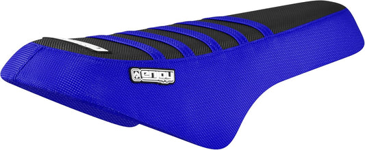 eBike Custom Seat - Macfox Custom Blue w/Black Top & Blue Ribs
