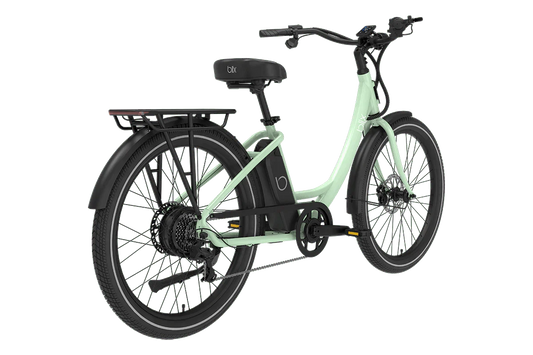 BLIX Sol X Electric Beach Cruiser eBike - Step Over 750 w Electric Commuter eBike - Cruiser - BLIX|BLUE|2879 eBike Super Shop