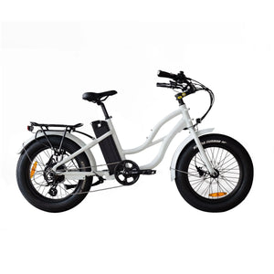 Coastal Cruiser 52v 20 Thru 750W Step Thru Ebike 20x4 Fat Tire Mini Electric Beach Cruiser - Mini eBike - COAST|MINI|GLOSS|0024 eBike Super Shop