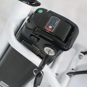 Coastal Cruiser 52v 24 Thru 750W Step Thru Ebike 24x3 Fat Tire Fat Tire Cruiser - Fat Tire eBike - COAST|FATT|WHITE|0003 eBike Super Shop