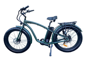 Coastal Cruiser 52V 26 Over 750W Step Over Ebike 26x4 Fat Tire Cruiser - Fat Tire Cruiser eBike - eBike Super Shop