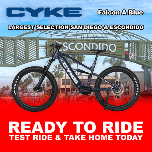 eBike Cyke Falcon A - Blue - Ready to Ride