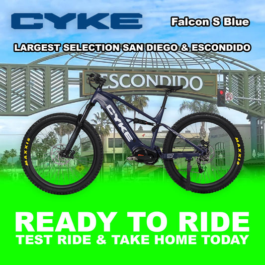 eBike Cyke Falcon S - Blue - Ready to Ride