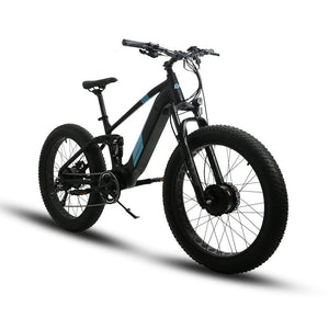 DEFENDER - S - Electric Bicycle - DEFENDER-S-AWD-26-17-BK eBike Super Shop