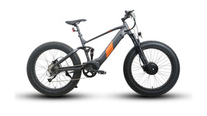DEFENDER - S - Electric Bicycle - DEFENDER-S-AWD-26-17-GR eBike Super Shop