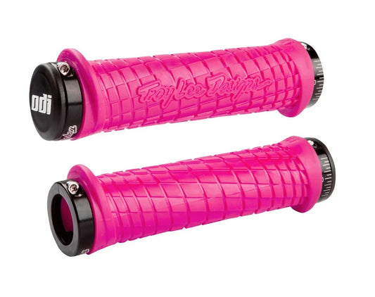 Grips - ODI Troy Lee Designs Lock-On Grips - Pink