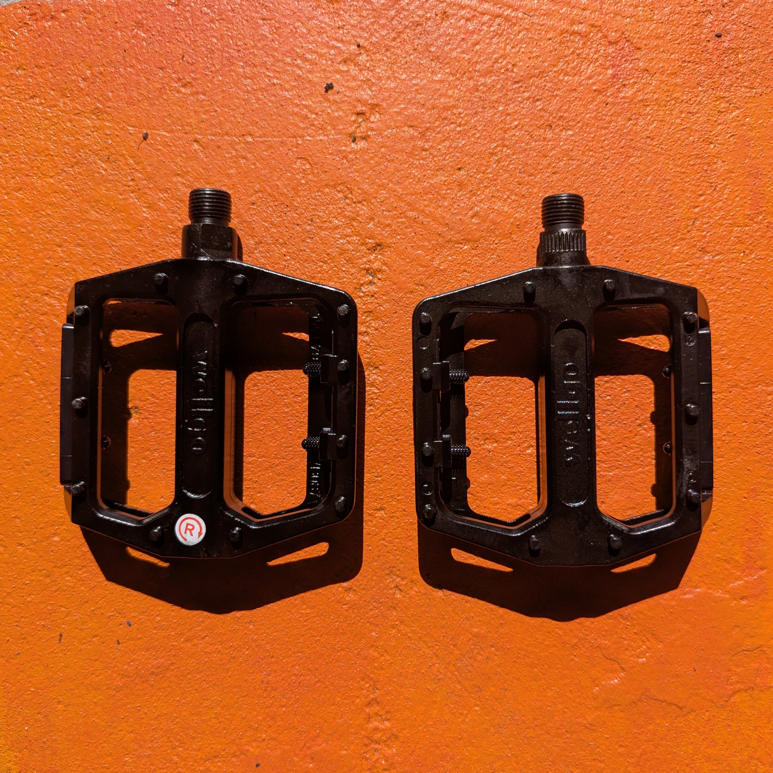 metal bicycle pedals eBike - Webbing:Ranger Green The true ending of Durable metal construction Universal dual pedals